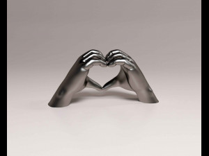 Heart from heads 3D Print Model