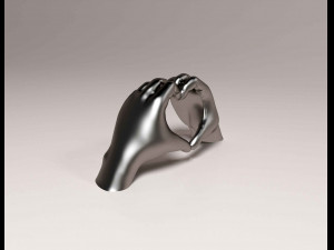 Heart from heads Modelo de Impressão 3D