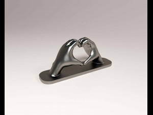 Heart from heads Modelo de Impressão 3D