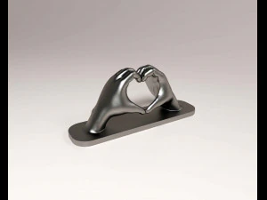 Heart from heads 3D Print Model