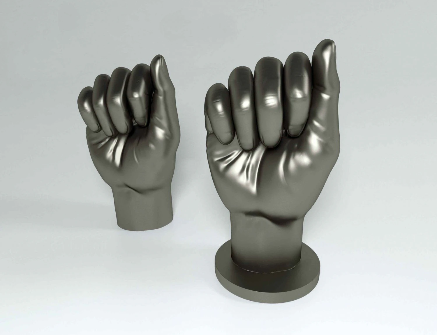 Hand A 3D Print Model .c4d .max .obj .3ds .fbx .stl .blend