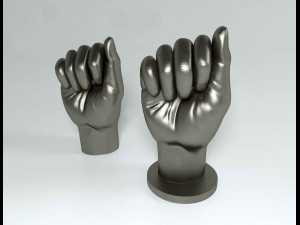 Hand A 3D Print Model