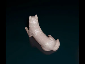 Husky dog 3D Print Model
