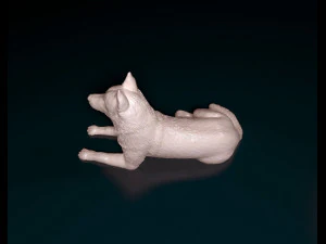 Husky dog 3D Print Model