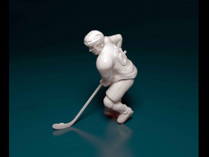 Ice Hockey player Model do druku 3D