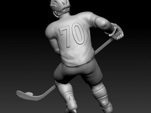 Ice Hockey player Model do druku 3D