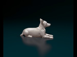 Jack Russell cross Modello di stampa 3D