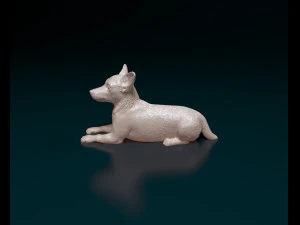 Jack Russell cross 3D Print Model