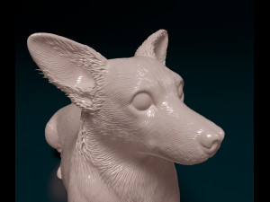 Jack Russell cross Modello di stampa 3D