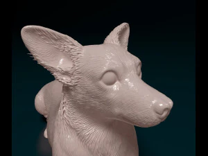 Jack Russell cross 3D Print Model