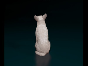 Jack Russell short-legged Modello di stampa 3D