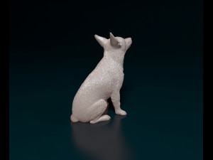 Jack Russell short-legged Modello di stampa 3D
