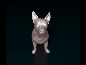 Jack Russell short-legged Modello di stampa 3D
