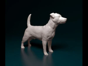 Jack Russel terrier Modelo de Impressão 3D