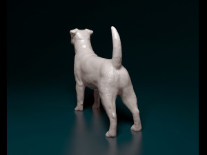 Jack Russell terrier Modello di stampa 3D