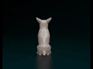 Jack Russell wire-haired 3D Print Model