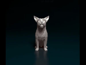 Jack Russell wire-haired 3D Print Model