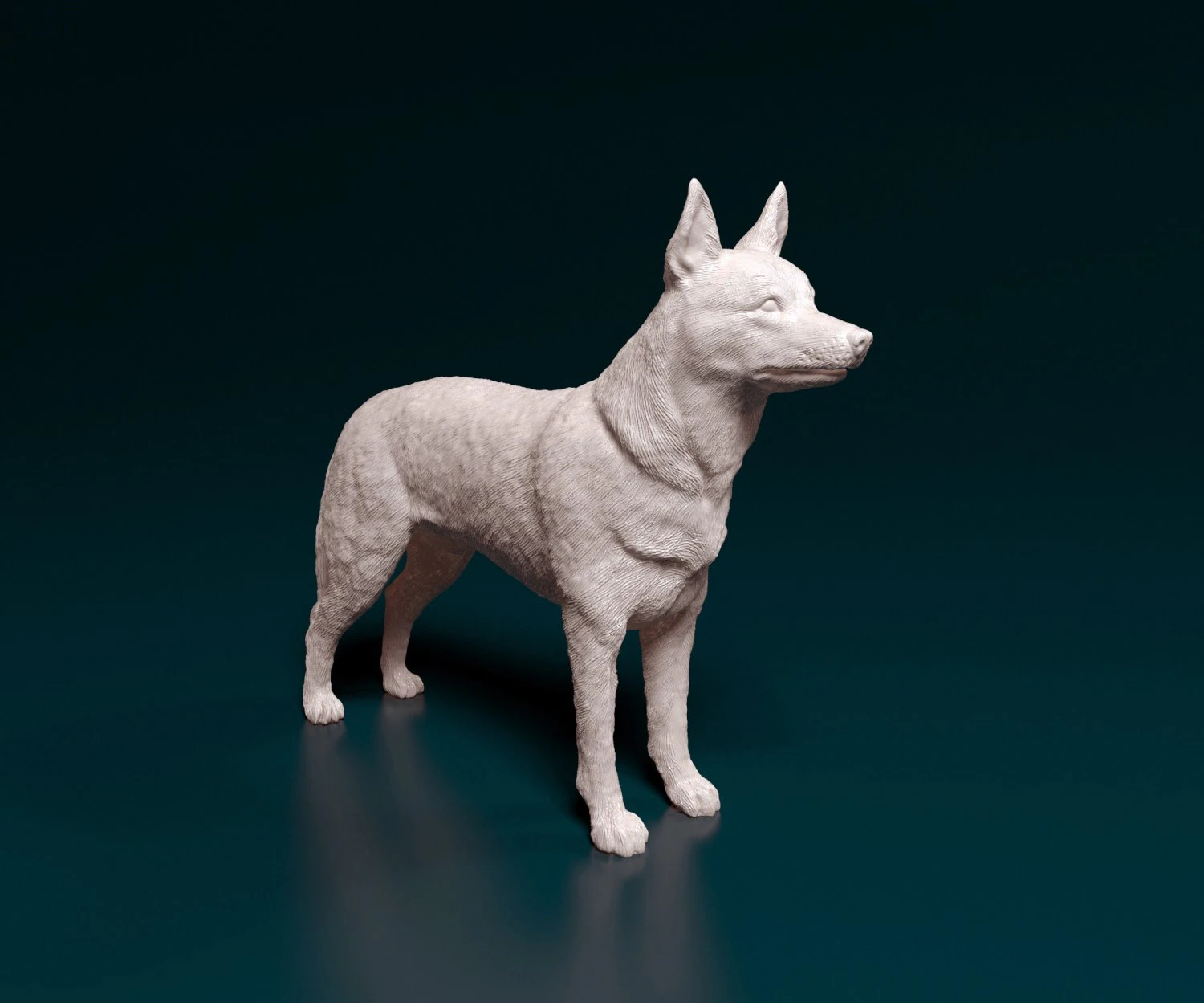Kelpie 3D Print Model .c4d .max .obj .3ds .fbx .stl .blend 