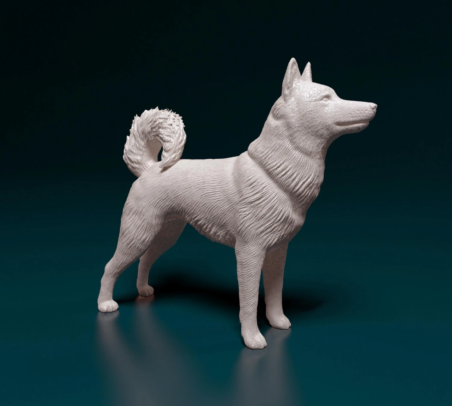 Laika 3D Print Model .c4d .max .obj .3ds .fbx .stl .blend 