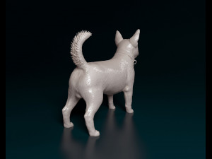Lancashire Heeler Model Cetak 3D