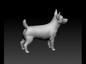 Lancashire Heeler Model Cetak 3D