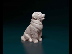Leonberger puppy Modelo de impresión 3D