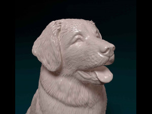 Leonberger puppy Modello di stampa 3D