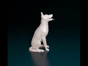 Malinois dog Modello di stampa 3D
