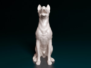 Malinois dog Modello di stampa 3D