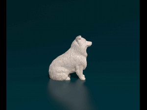 Mini Australian Shepherd Modelo de Impressão 3D