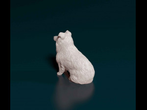 Mini Australian Shepherd Modelo de Impressão 3D