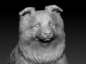 Mini Australian Shepherd Modelo de Impressão 3D