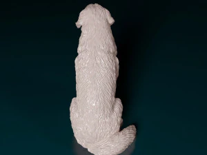 Newfoundland sitting 3D Print Model
