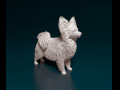 Papillon dog 3D प्रिंट मॉडल