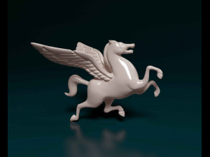 Pegasus Modelo de Impressão 3D