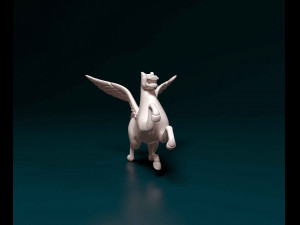 Pegasus Modelo de Impressão 3D