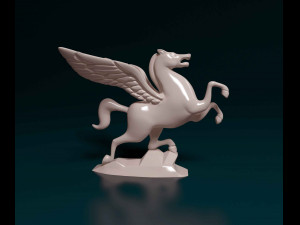 Pegasus Modelo de Impressão 3D