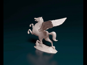 Pegasus Modelo de Impressão 3D