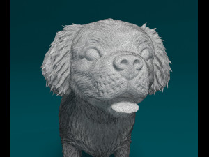 Pekingese dog 3D Принт Модель