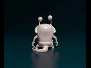 Monster 02 3D Print Model