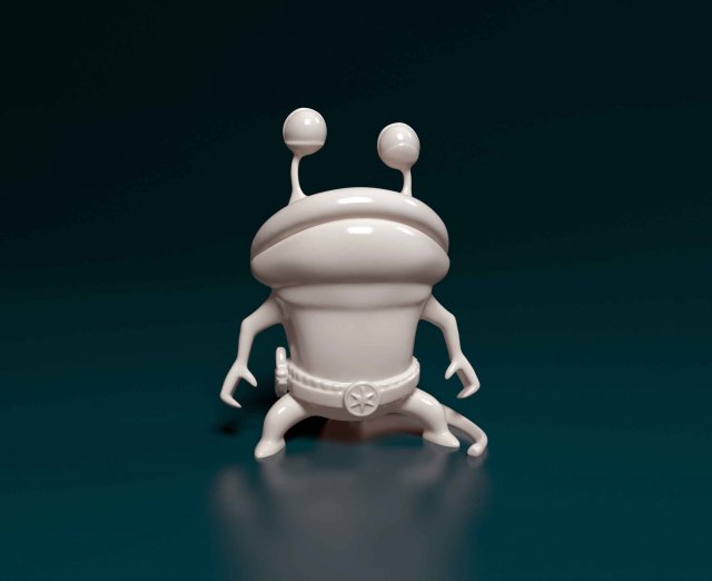 Monster 02 Modello di stampa 3D .c4d .max .obj .3ds .fbx .stl .blend 
