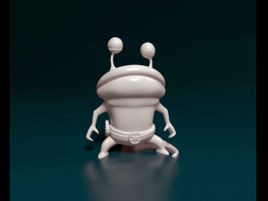 Monster 02 3D Print Model