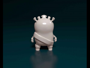 Monster 03 Modelo de Impressão 3D