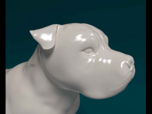 Pitbull 3D Druckmodell