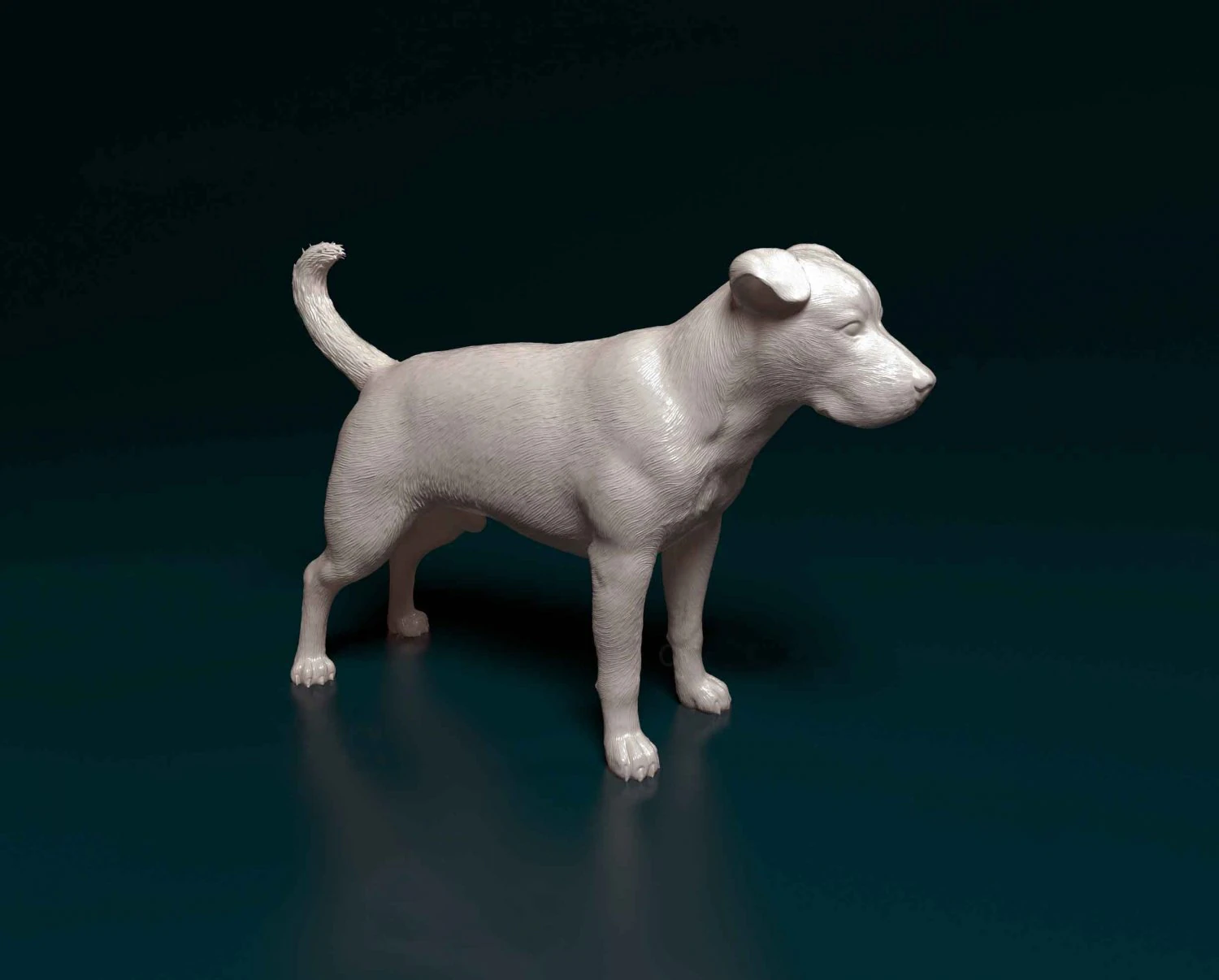 Pitbull 3 3D Print Model .c4d .max .obj .3ds .fbx .stl .blend 