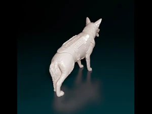 Police dog 3D Print Model
