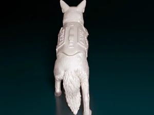 Police dog 3D Print Model