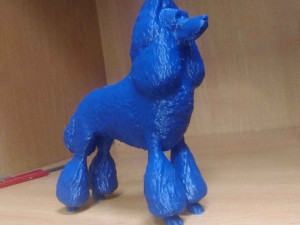 Poodle Modelo de Impressão 3D