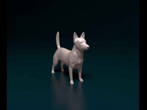 Portuguese Podengo 3D Print Model