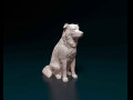 Retriever sitting 3D प्रिंट मॉडल